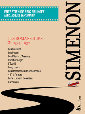 cover image of Les Romans durs, Tome 2